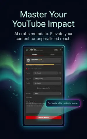 Cinematic Aurora template preview
