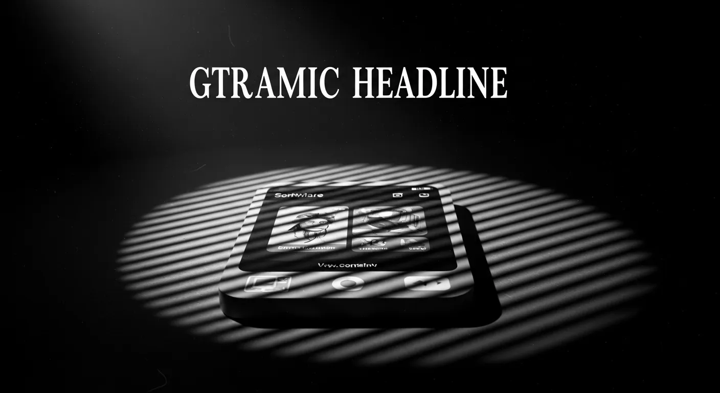 Film Noir template preview