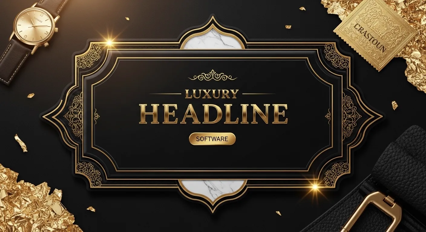 Luxury Gold template preview