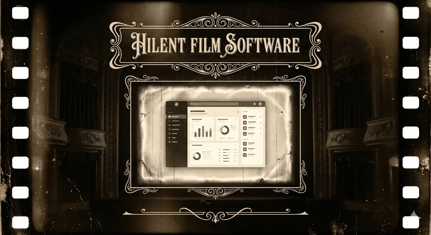 Silent Film template preview